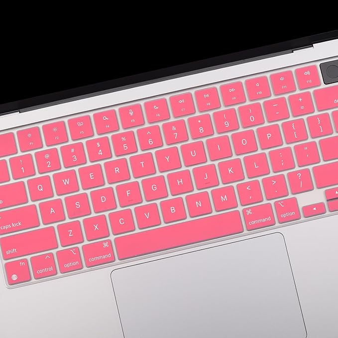 2 Pack Keyboard Cover for 2025-2023 MacBook Air 13" 15" M4 M3 M2, 2025-2021 MacBook Pro 14" 16" M4 M3 M2 M1 Pro/Max, Ultra Thin Keyboard Skin for 14.2" 16.2" MacBook Pro /13.6" 15.3" MacBook Air, US