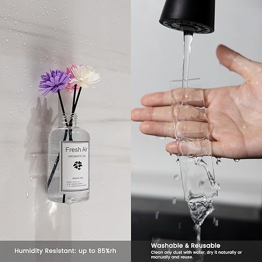 4 Pack Double Sided Tape Heavy Duty, Extra Large16.4FT Nano Double Sided MountingTape, Transparent Strong Removable Adhesive Picture Hanging Strips, Wall Tape Sticky Poster Carpet Decor