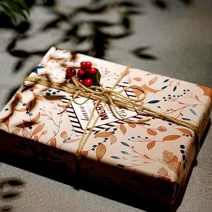 1100 Ft Natural Jute Twine String 2mm 3ply Thin Ribbon Hemp Twine for Craft Plant Gift Wrapping Christmas Handmade Arts Decoration Packing String Bulk (1100 Ft (330M))