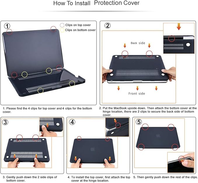 Bandless Case Compatible with MacBook Air 13 inch (Models: A1369 & A1466, Older Version 2010-2017), 2 in 1 Plastic Hard Shell Protective Case Cover & Keyboard Protector - Planet