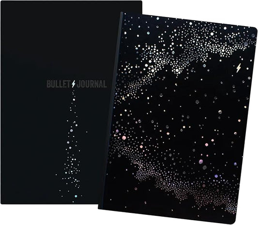 LEUCHTTURM1917 The Official Bullet Journal Artist Edition 2024 - Designed by Sarita Walsh - Notebook Built for BuJo with Gold Accents and Gilding - BuJo Pocket Guide Included