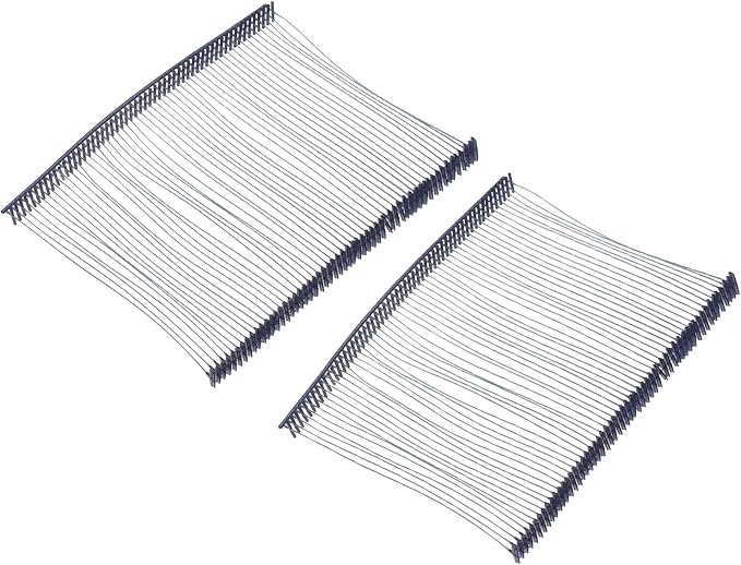 MECCANIXITY Standard Tagging Fasteners, Plastic Regular, Label Gun Price Barbs for Garment Tags, 75mm/3 Inch, Pack of 1000, Navy