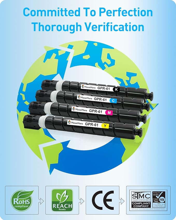 MasaiMara GPR-61 GPR61 High Yield Toner Cartridge Replacement for Canon ImageRUNNER Advance DX C5840 C5840i C5850 C5850i C5860 C5860i C5870 C5870i Printers