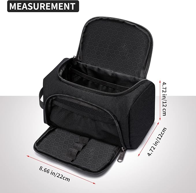 XQXA Large Capacity Pencil Case Organizer, Multifunctional Extra Big Pencil Pouch with Compartmens, Travel Simple Stationery Pen Bag, Fabric Pencil Bag for Men Women Girl Boy (Black)