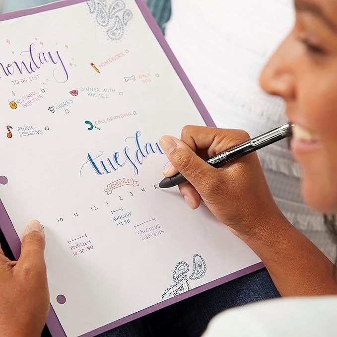 Paper Mate Pens Variety Pack, InkJoy Retractable Gel Pens, Flair Felt Tip, 28 Count - Assorted Colors, Smooth Writing, Fast Drying