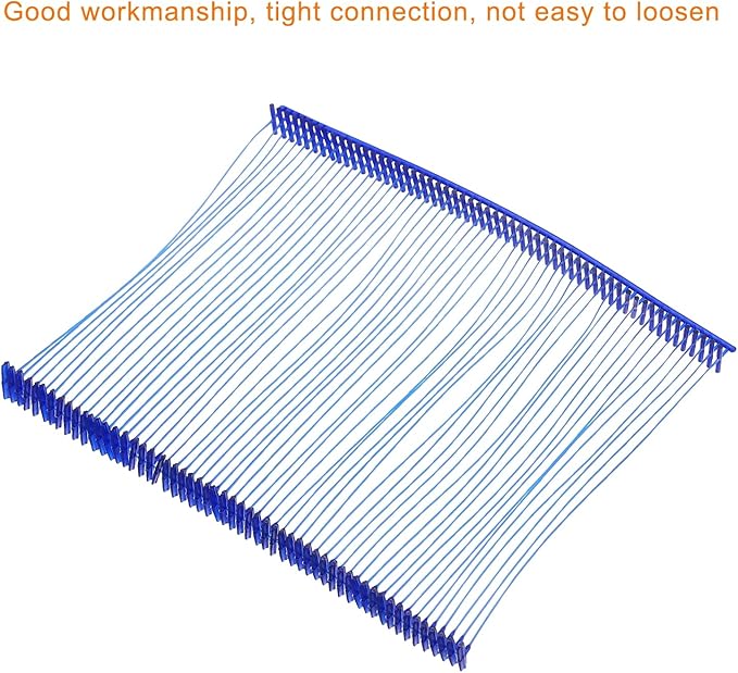 MECCANIXITY Standard Tagging Fasteners,Plastic Regular,Standard Label Gun Price Tagging Barbs for Garment Price Tag Label Tagging Barbs 75mm/3 Inch,Pack of 1000 Blue