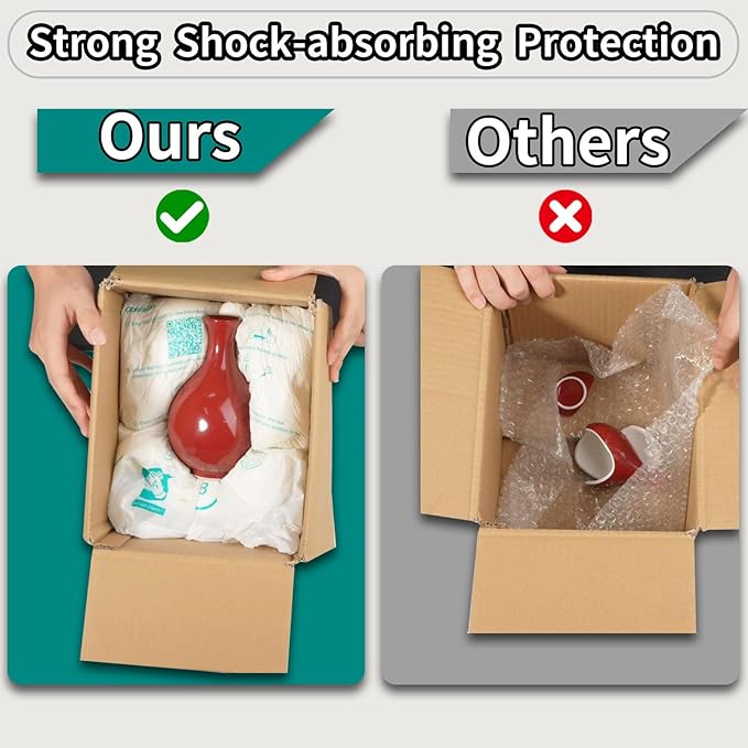 8 Pcs Expanding Packing Foam, ICLAP Ample Expandable Foam Packaging for PC, Fragile & Irregular Valuables Items, Electronics, Ceramics. Foam for Shipping & Moving, 14”x16”