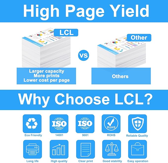 LCL Remanufactured Toner Cartridge Replacement for HP 645A C9730A 5500 5500n 5500dn 5500dtn 5500hdn 5550 5550n 5550dn 5550dtn 5550hdn (1-Pack Black)