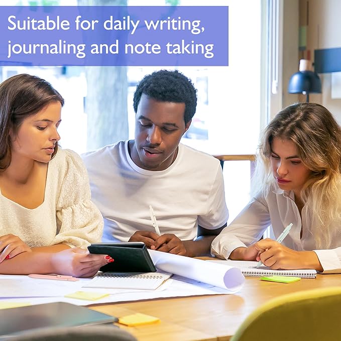 Vanhench 5Pcs Gel Pens, Black Ink Pen Fine Point Smooth Writing Pen, Aesthetic Pens for Journaling Note Taking, Teacher Gifts for Women, Teacher Supplies, Preppy Stuff