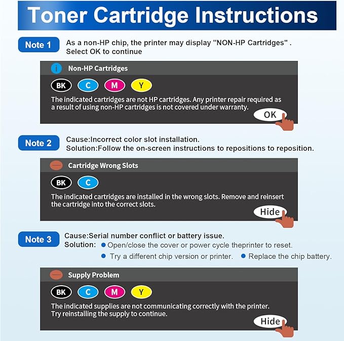 218X Toner Cartridges 4 Pack (with Chip) 3301fdw Replacement for HP 218X 218A Work for HP Color Laserjet Pro MFP 3301fdw 3201dw 3301sdw 3301cdw Printer High Yield Ink W2180X W2180A (4 Pack, B/C/Y/M)