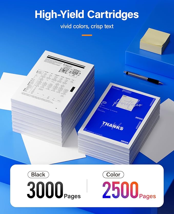 C230 C235 Toner Cartridge Set 4-Pack with chip High Yield Replacement for 006R04391 006R04392 006R04393 006R04394 Compatible with Xerox C230 C235 C230DNI C235DNI Printer Ink Black Cyan Magenta Yellow