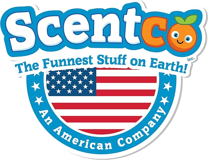 Party Animals Smencils Cylinder - HB #2 Patented Gourmet Scented Pencils, 50 Count, Gifts for Kids