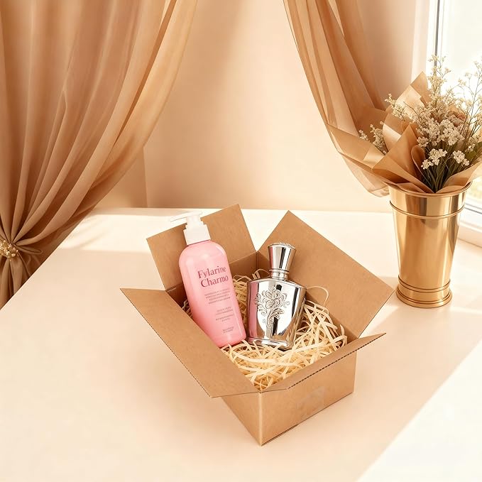 CRUGLA 40 Packs 9x6x4 Shipping Boxes for Small Business, Corrugated Cardboard Boxes Bulk for Shipping Packing Mailing