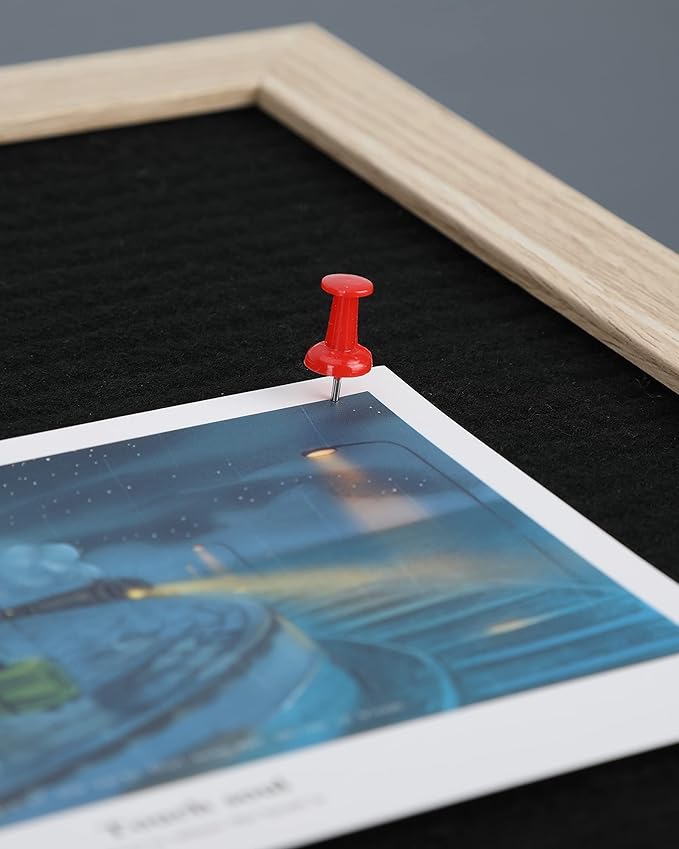 PAPERPAL 280 Assorted Color Push Pins for Cork Board, Colorful Thumb Tacks for Wall Hangings, Pushpins for Office School & Personal Use, Standard Size Push Pin Tacks