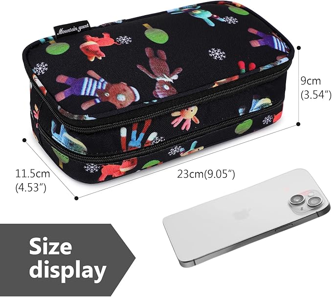 Pencil Cases for kids, Large Capacity Pencil Pouch, Office College School Marker Organizer Case pen for Men Women Adult Teens