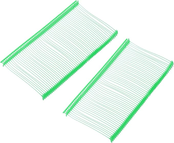 MECCANIXITY Standard Tagging Fasteners,Plastic Regular,Standard Label Gun Price Tagging Barbs for Garment Price Tag Label Tagging Barbs 50mm/2 Inch,Pack of 1000 Light Green