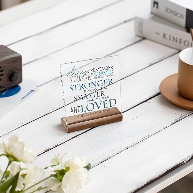 Congratulations Gifts For Women Friends Inspirational Gifts Encouragement Gifts Cheer Up Gifts Motivational Gifts For Women Believe Sign You Are Enough Proud Of You Gifts For Her Farewell Gifts