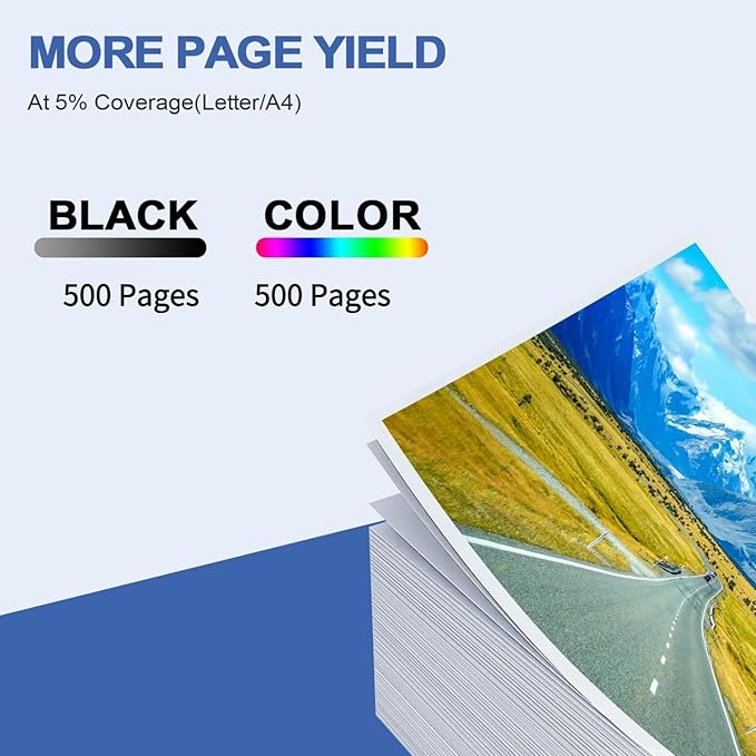 LC401XL MFC-J1010DW Ink Cartridges for Brother Printer LC401XL LC401 for MFC-J1010DW MFC-J1170DW MFC-J1012DW MFC-J1800DW MFC J1010DW - 4 Pack High Yields Black Cyan Magenta Yellow