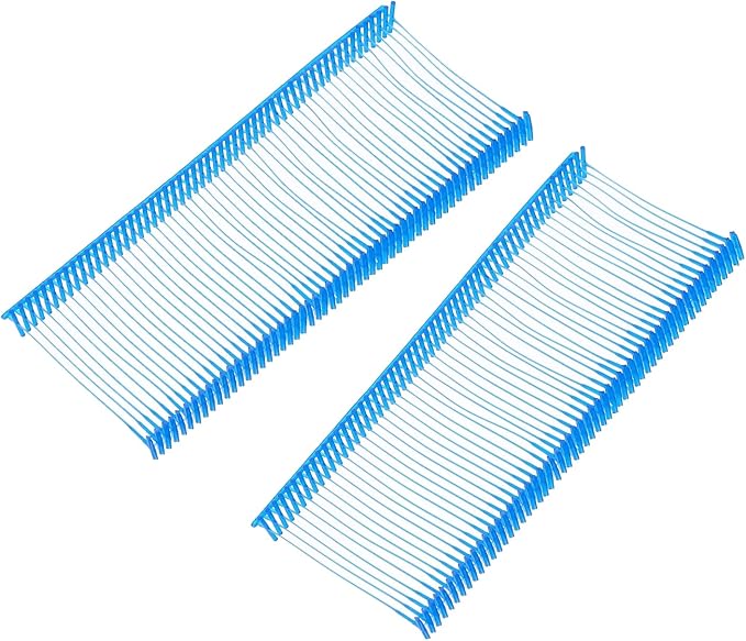 MECCANIXITY Standard Tagging Fasteners,Plastic Regular,Standard Label Gun Price Tagging Barbs for Garment Price Tag Label Tagging Barbs 35mm/1.38 Inch,Pack of 1000 Blue