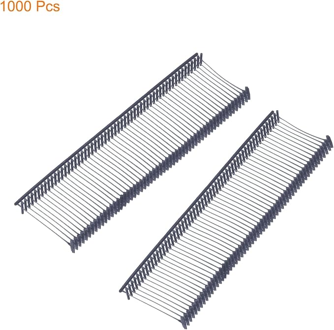 MECCANIXITY Standard Tagging Fasteners,Plastic Regular,Standard Label Gun Price Tagging Barbs for Garment Price Tag Label Tagging Barbs 25mm/1 Inch,Pack of 1000 Navy