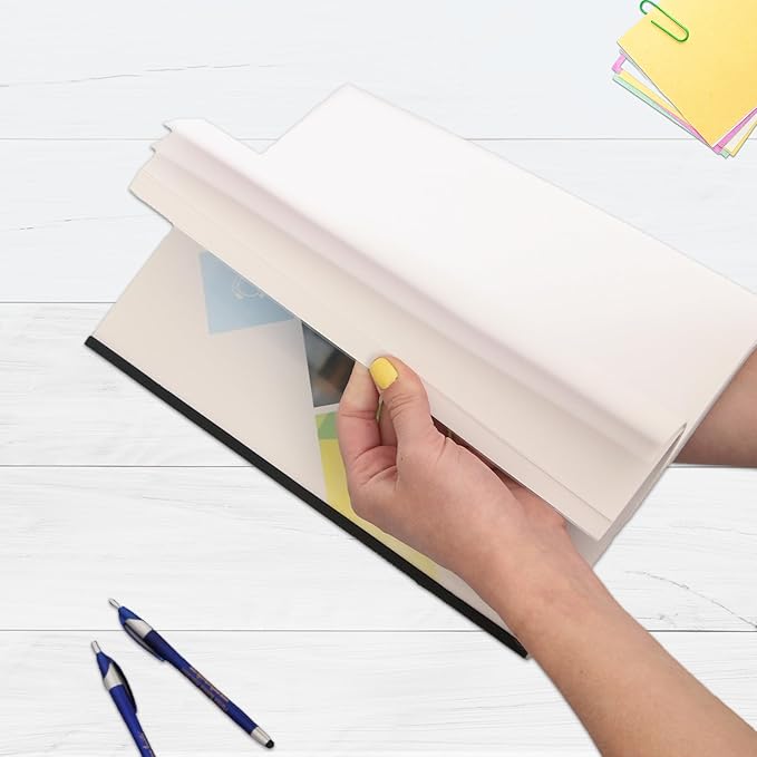 PrintWorks Professional Pre-Punched 11 Hole Velo Bind Paper for 11 Pin & 4 Pin Binding Spines - Book Binding Printer Paper - Made in the USA - 500 Sheets - 8.5" x 11" - 20 lb - 92 Bright White (04330)