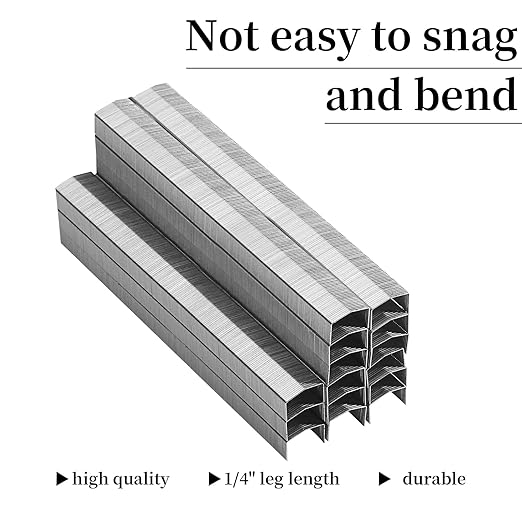 B8 Crown 30,000 Heavy Duty Staples - 1/4 Inch Leg Length for B8 Staplers - Home, School, Office