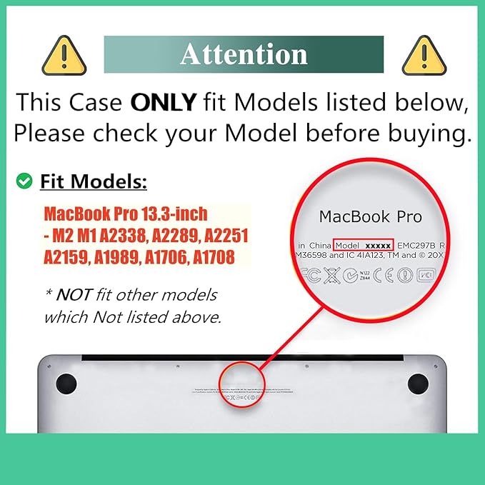 DTangLsm for MacBook Pro 13 inch Case 2024-2016 M2 M1 A2338 A2289 A2251 A2159 A1989 A1706 A1708, Elegant Retro Leather Hard Shell Cover for MacBook Pro 13 Case+Keyboard Cover, Blue Embossed Floral