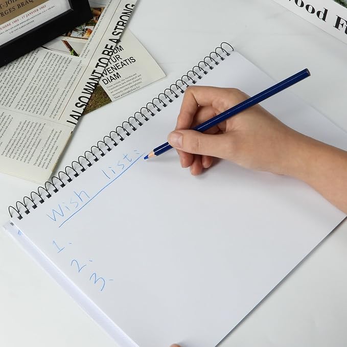 Rayson 11.1mm Spiral Metal Coil for Binding, 4:1 Pitch, 48-Loops, 7/16" Coils Binding Comb 80 Sheets Capacity, Black Color & Pack of 100