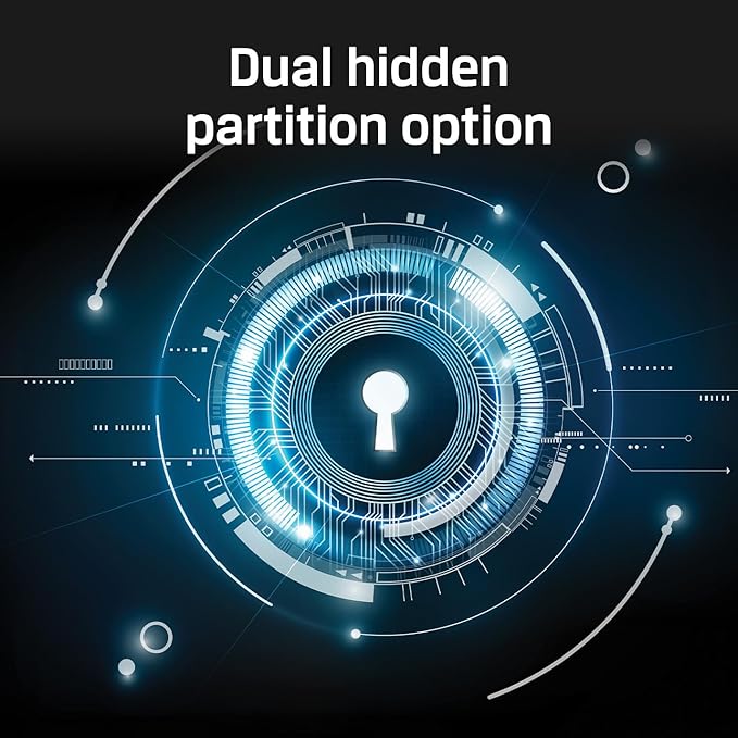 Kingston Ironkey D500S 16GB Encrypted Flash Drive | Dual Hidden Partition | FIPS 140-3 Level 3 | XTS-AES 256-bit | BadUSB and Brute Force Protection | Multi-Pin Option | IKD500S/16GB,Black