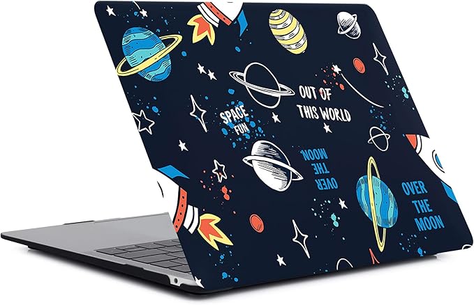 Case Compatible with MacBook Pro 13 Inch 2015 2014 2013 2012 Model A1502 & A1425, Plastic Hard Shell Protective Case with Keyboard Cover for Mac Pro Retina 13 Old Version - Planet