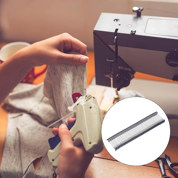 MECCANIXITY Standard Tagging Fasteners,Plastic Regular,Standard Label Gun Price Tagging Barbs for Garment Price Tag Label Tagging Barbs 18mm/0.71 Inch,Pack of 1000 Navy