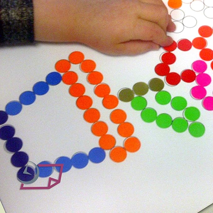 NextDayLabels - 8-1/2 x 11 Neon Color High Light Fluorescent Labels for Laser & Inkjet Printer (Green Fluorescent, 3/4" Round - 108 Per Page | 2700 Labels)