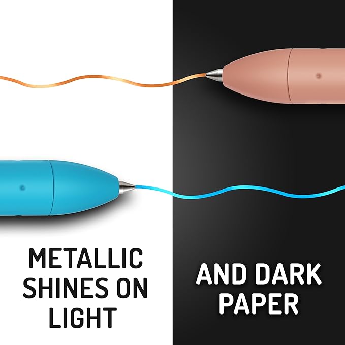 Paper Mate InkJoy Gel Pens Ultimate Pack,Retractable,Featuring Classic, Bright!, and Metallic Inks, Assorted, 30 Count - Perfect for Writing, Doodling, Bullet Journaling, Glitter, Sparkle, Writing Fun