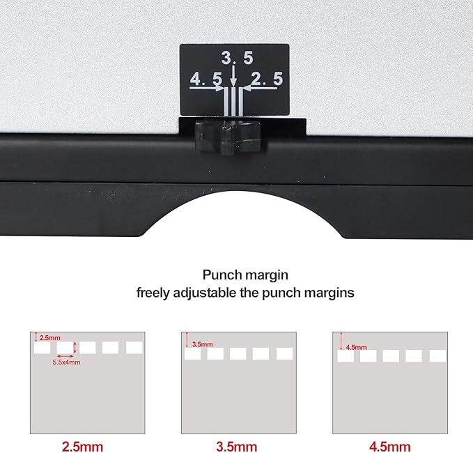 Rayson TD1222 Wire Binding Machine - 2:1 Pitch, Rectangular Holes, 220 Sheet Binding / 12 Sheet Punching Capacity