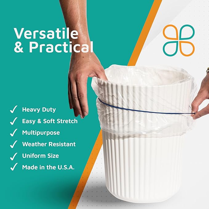 Plastic Mill Rubber Bands Thick Size #33 | Blue Rubberbands - 2LB/1000 Count/pack | 3 1/2 x 1/8" Multi-Purpose Band | Elastics large Long Rubber for Office Supply, File Folders, box, Books, gifts, Notebook|