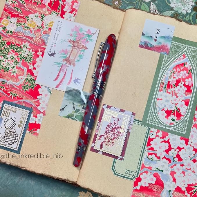 Monteverde Ruby Mountain Fountain Pen - EF