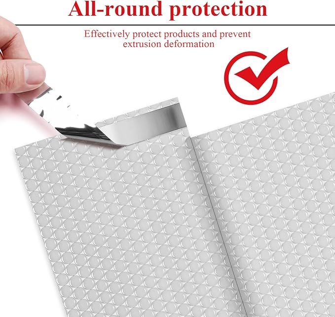 A&A 6"X9" Heavy-Duty Bubble Wrap Envelope Mailers with Sel Seal for Book Phone Pad Makeup to Moving and Storage Cushioning Made in US 50 Pcs