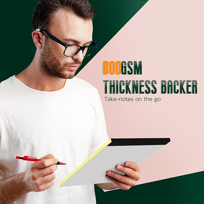 24 Pack Yellow Legal Pads 8.5 x 11 Note Pads, Wide Ruled Notepads, Micro Perforated Lined Note Writing Pads 30 Sheets per Notepad Double-Side Printed Legal Note Pad 8.5x11 for Home, Office, School