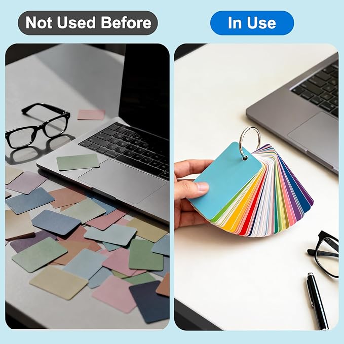 40 Pcs 2 Inch Loose Leaf Binder Book Rings, with Metal Nickel Plated for Key,and Index Cards, for School, Home, or Office, Silver