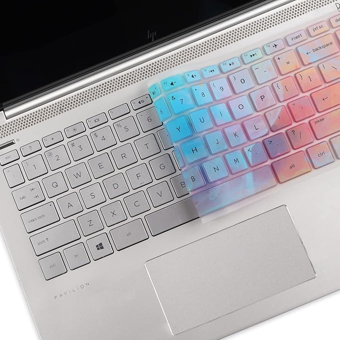 Keyboard Cover for HP Pavilion/HP Laptop 14-dk 14m-dh 14-dq 14-cd/ce/cf 14-dq0052dx dq2053cl dq0002dx 14-dq5043cl 14-cf2112wm 14-dk1003dx 14-ce3065st 14-fq0039ms 14-dh2097nr 14t-dq200 dq300