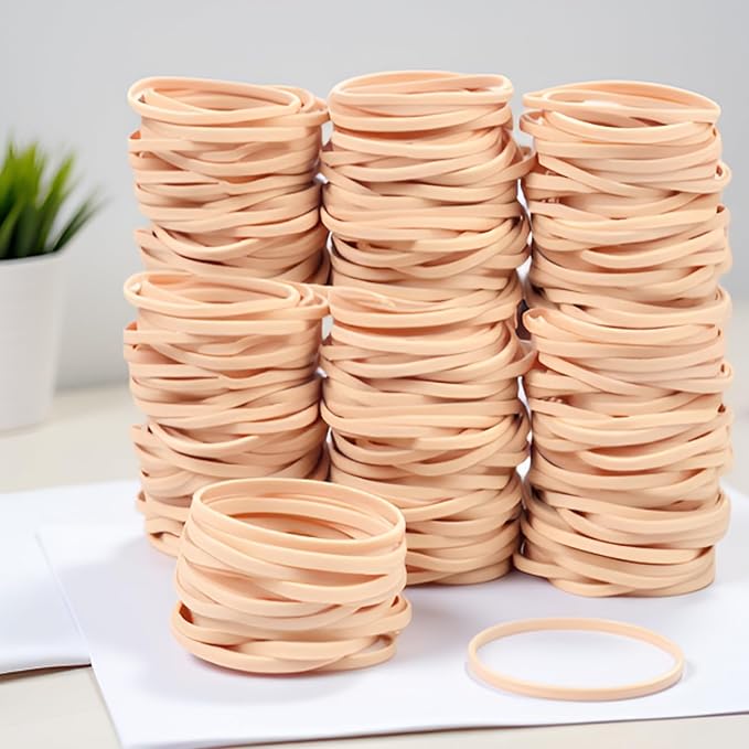AMUU Rubber Bands Size #33 Approximately 200pcs Elastic Rubber Bands Office home Supplies #33 for Office home Supply File Folder Strong