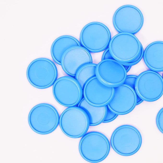 100pcs Discbound Notebook Discs DIY Planner Accessoriesfits for Tul,Levenger,Arc,Happy Planner,Talia(Blue,1.5inch/38mm)