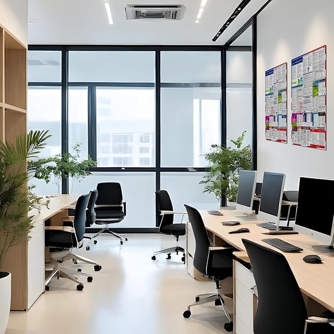 2026 Florida State and Federal Labor Laws Poster - English & Spanish Combo - OSHA Workplace Compliant - UV Waterproof Laminated 24" x 36" - Mandatory Regulations Posting for Employees