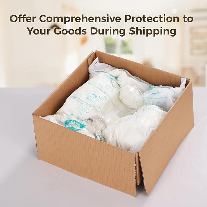 Foam Bags For Shipping 12 PCS 14×16 Inch, Handy Temperature-Activated Expanding Pouches, Instant Pack Quick Packaging - Protective Parcel Solution