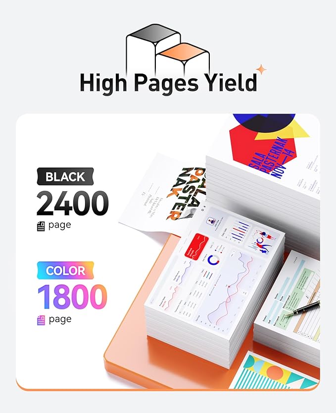 125A Toner Cartridge set 4-Pack Replacement for HP 125A CB540A CB541A CB542A CB543A Compatible with HP LaserJet Pro Color CP1215 CP1515n CP1518ni MFP CM1312 CM1312nfi Printer Black Cyan Magenta Yellow