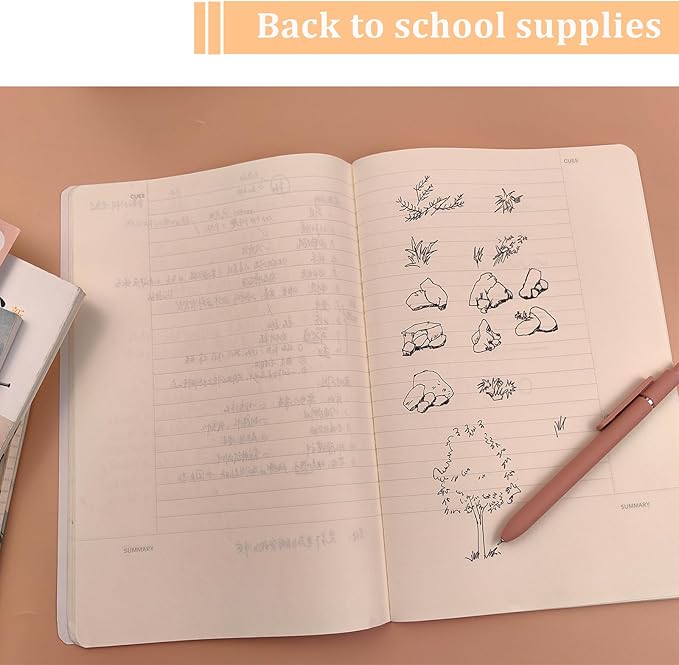 5pcs Gel Pens Morandi (0.5mm Tip) and 5pcs Gel Pens Pastel (0.7mm Tip)