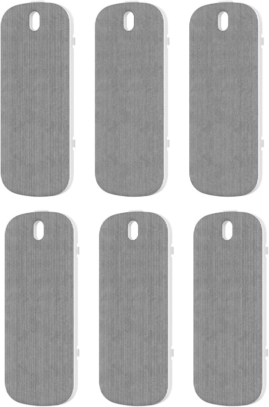 loukin All-in-One Dry Erase Eraser Refill Pads, Replaceable Pads Designed for Whiteboard Erasers, Ideal for Classroom, Home and Office Use, 6 Pack