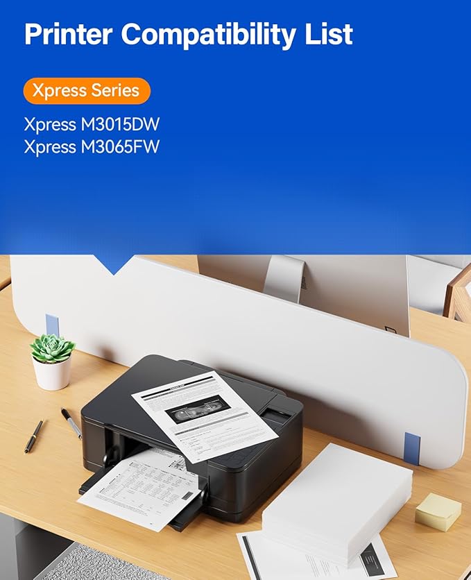 MLT-D118L Toner Cartridge Black 2Pack High-Yield Replacement for Samsung MLT-D118L D118L MLT-D118S Compatible with Samsung Xpress M3015DW M3065FW Multifunctional MFP Printer Ink 8,000 Pages Monochrome