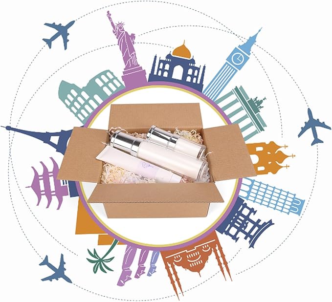 7x5x4 Shipping Boxes Set of 40, Brown Kraft Corrugated Cardboard Boxes Mailers for Small Bussiness Packaging