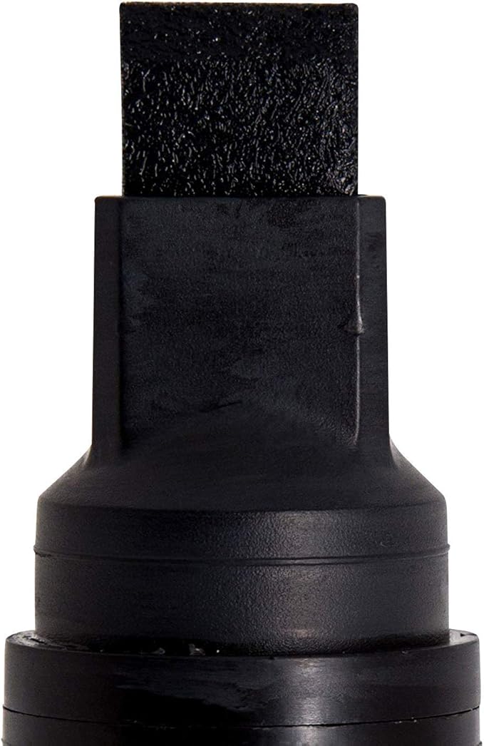 Window Markers for Glass Washable Car Window Paint Pen- Dry Erase Liquid Chalk Marker Car Decorations on All Surfaces, Tire, Windshield - Auto Marker, Autowriter, Rain Resistant (Black, Jumbo Tip)